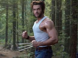 Hugh Jackman como Wolverine nos filmes dos X-Men