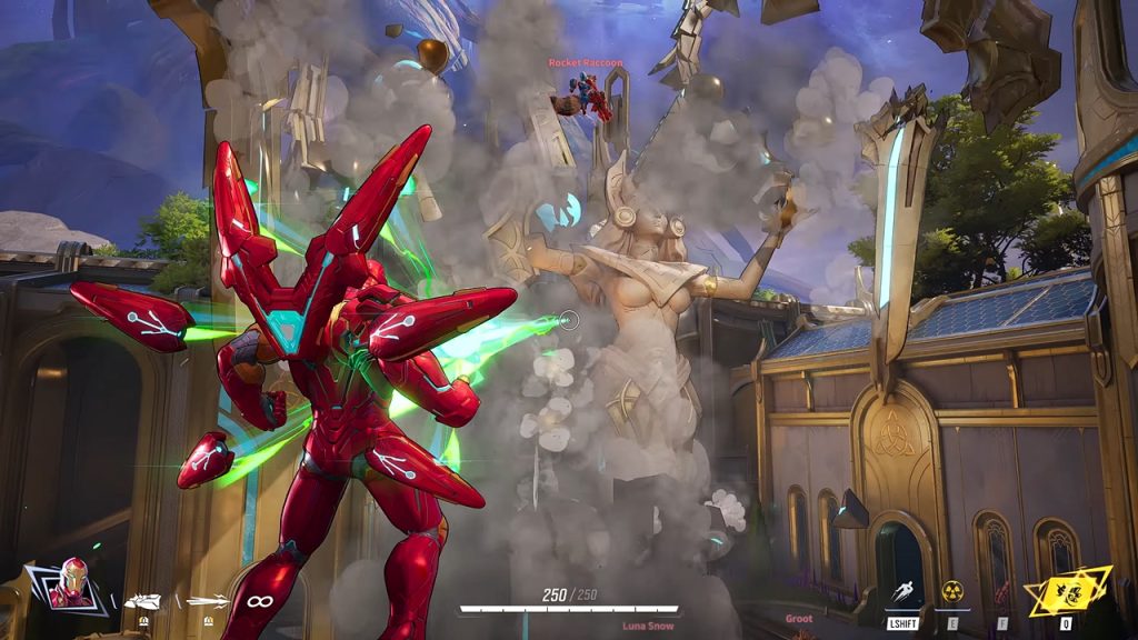 Zerstörbare Umgebungen im Wolverine-Spiel