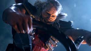 Omega Red character from Marvel's Wolverine game