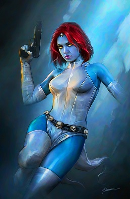 Mystique shape-shifting mutant in Marvel's Wolverine