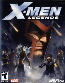 Обложка игры X-Men Legends